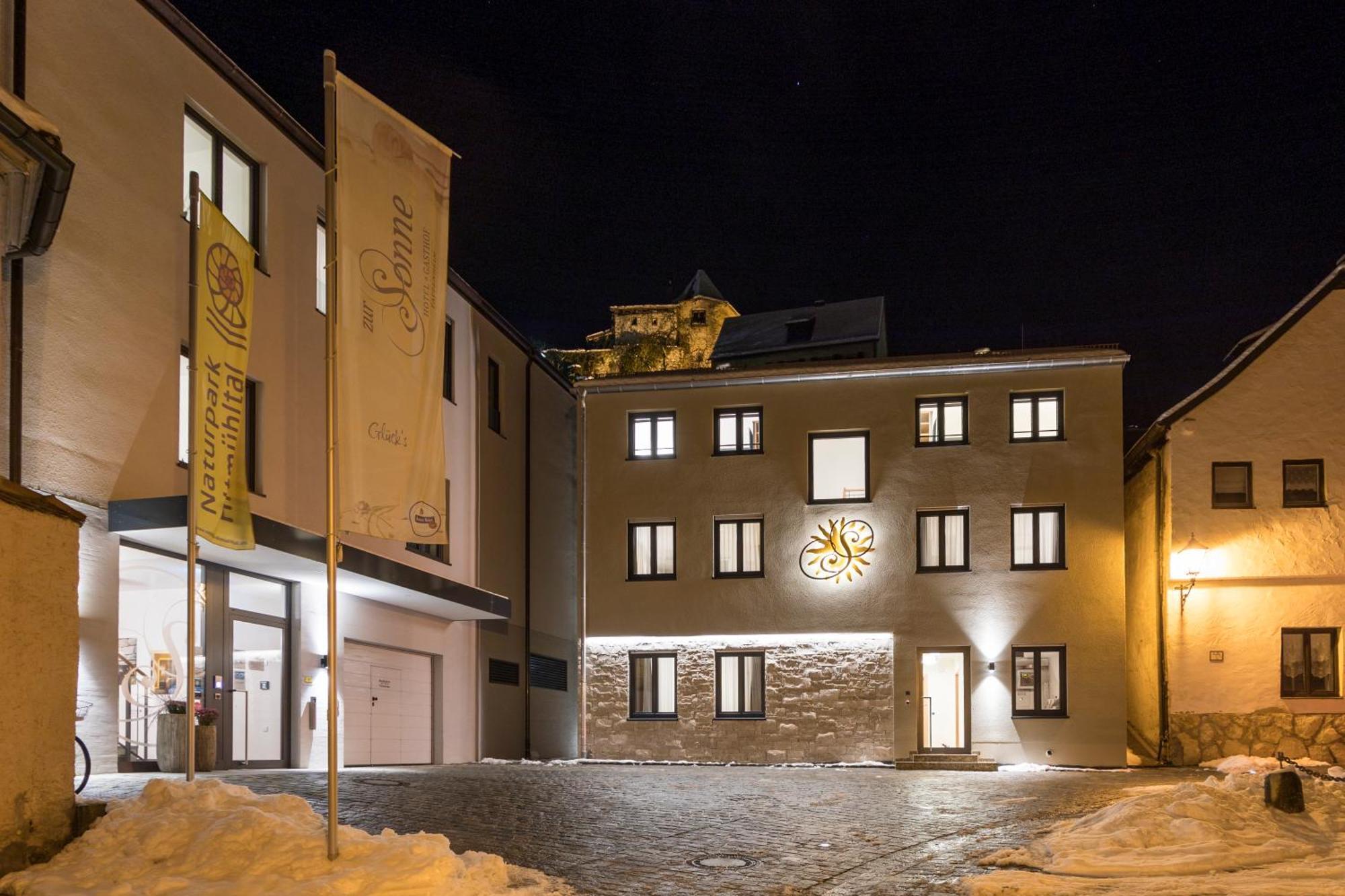Hotel-Gasthof Zur Sonne بابنهايم المظهر الخارجي الصورة