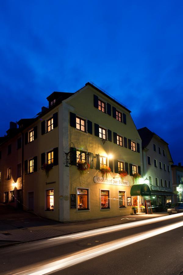 Hotel-Gasthof Zur Sonne بابنهايم المظهر الخارجي الصورة
