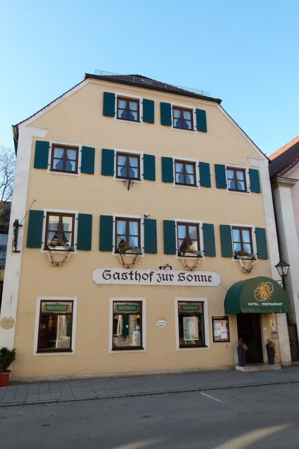 Hotel-Gasthof Zur Sonne بابنهايم المظهر الخارجي الصورة