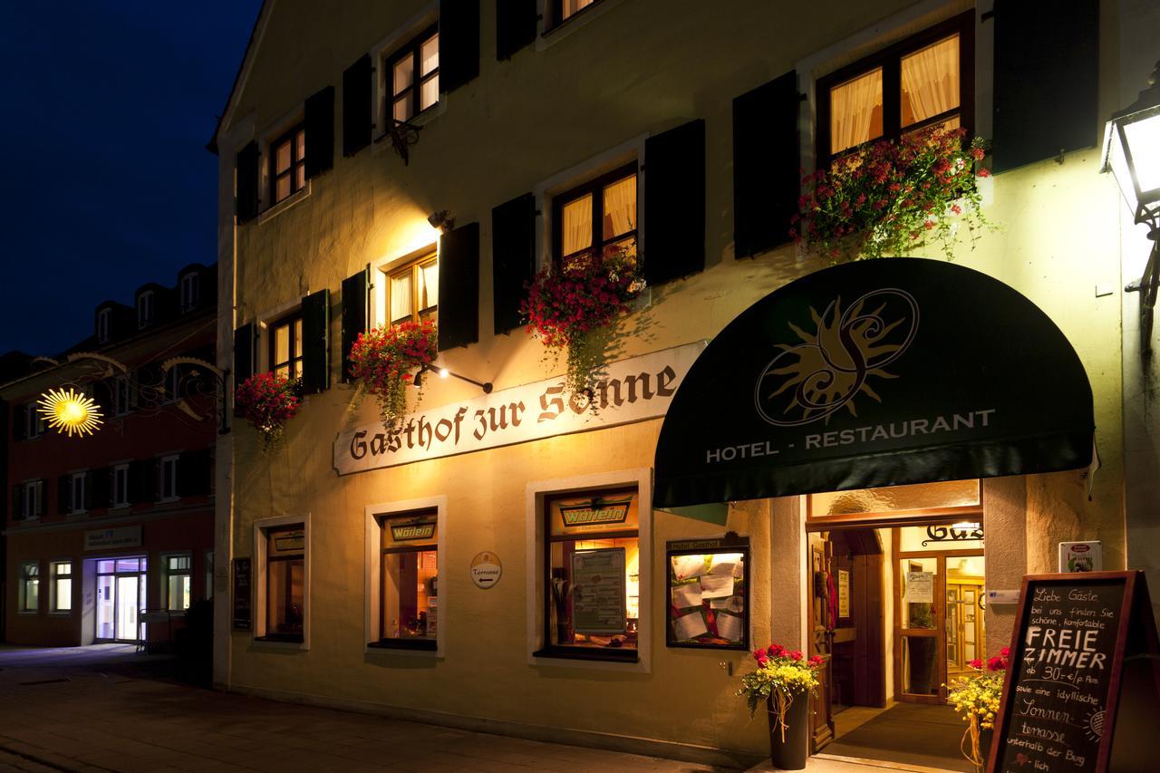 Hotel-Gasthof Zur Sonne بابنهايم المظهر الخارجي الصورة